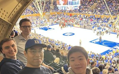 Nicholson Labs outing to see a Duke basketball game