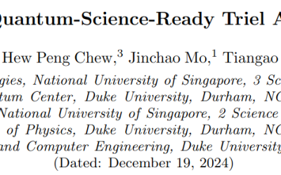 New paper on the arXiv